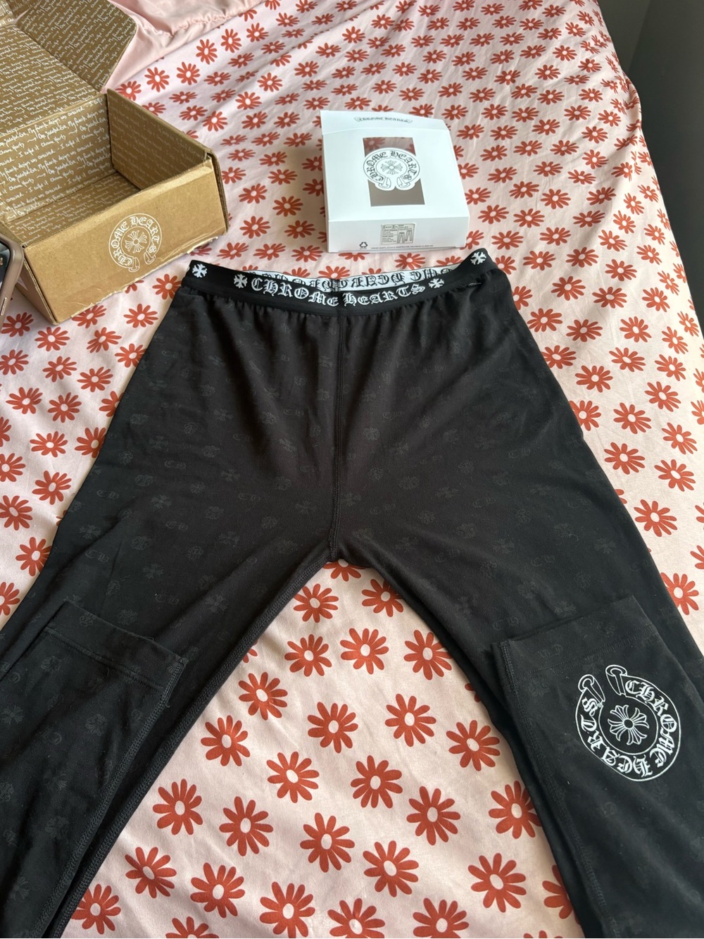 Chrome Hearts Black leggings